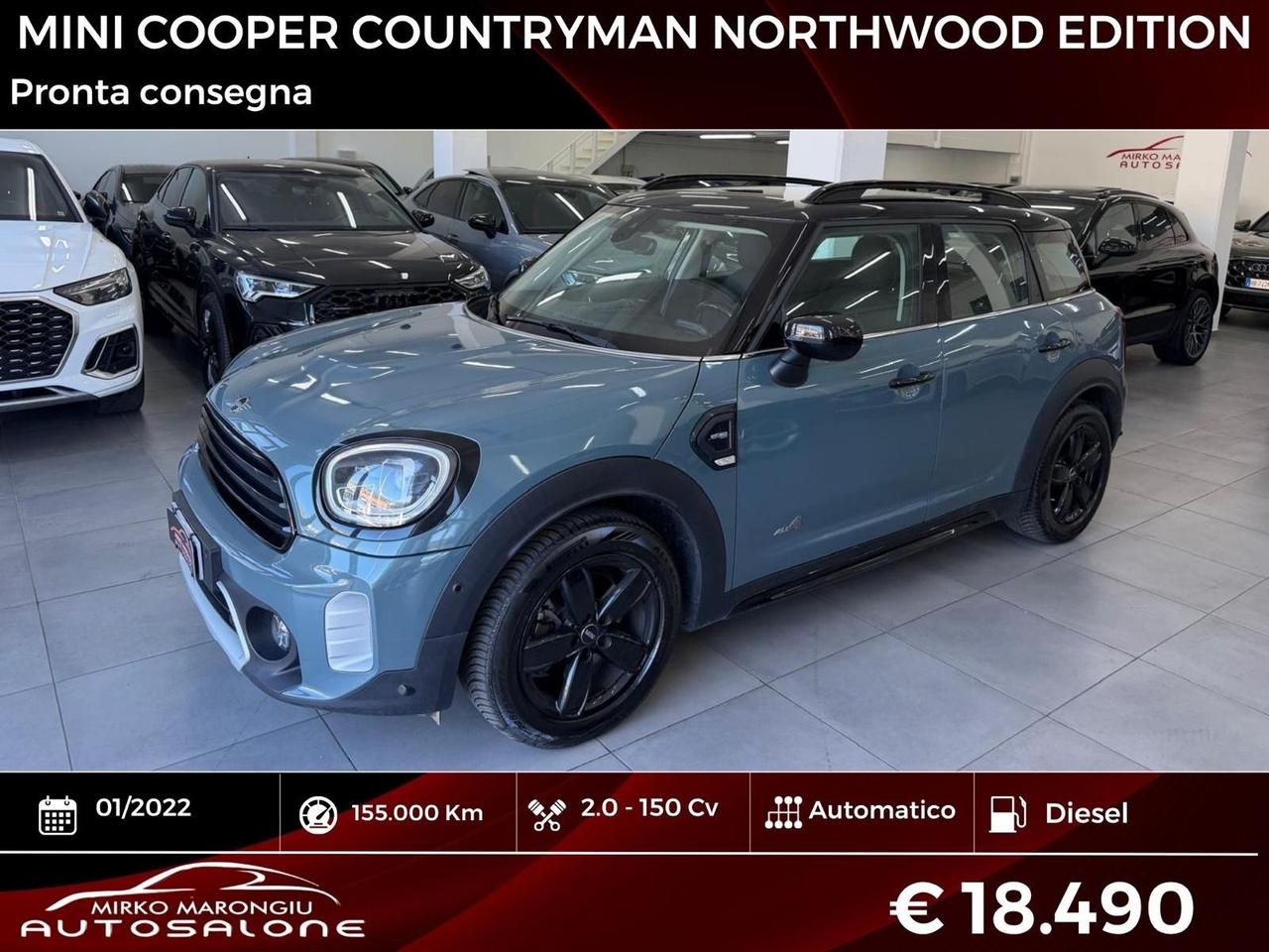 Mini Cooper Countryman 2.0 Northwood Edition FINANZIABILE