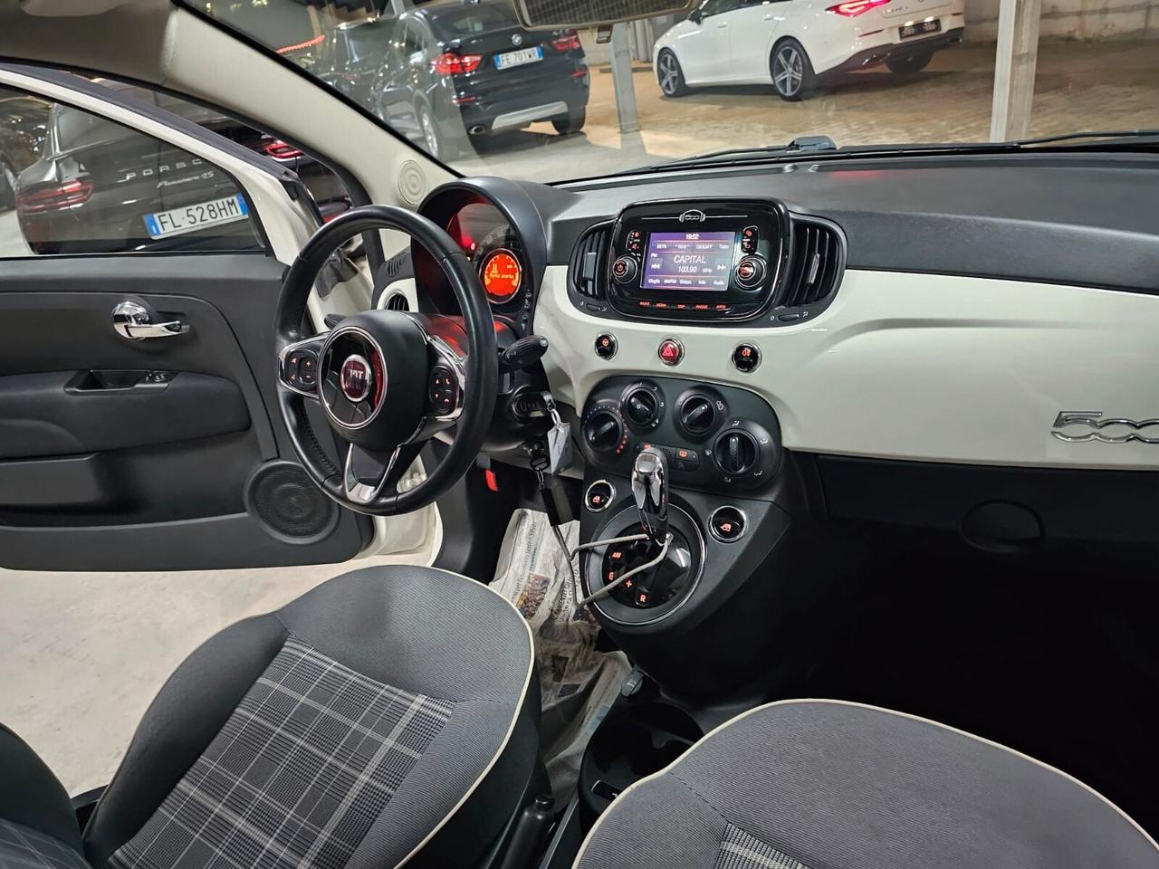 FIAT 500 1.2 BENZ. AUTOMATICA LUONGE 05/2019