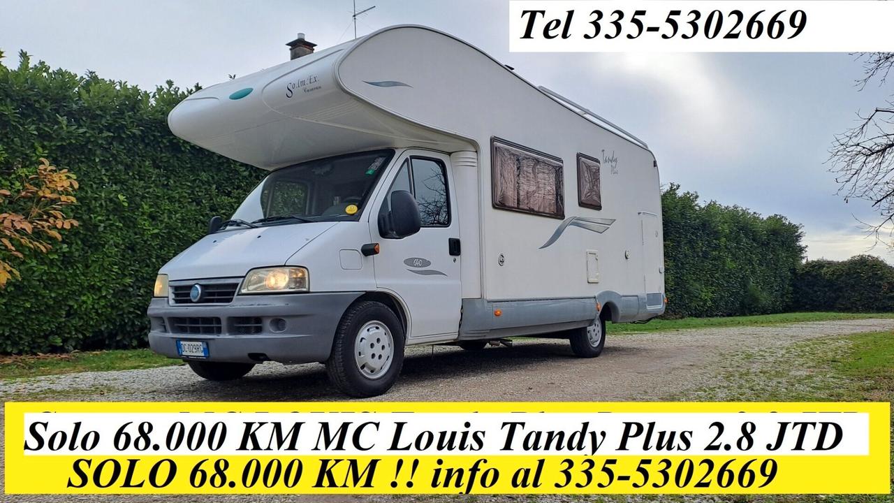 Mclouis Tandy PLUS su FIAT DUCATO 2.8 JTD solo 68.000 KM