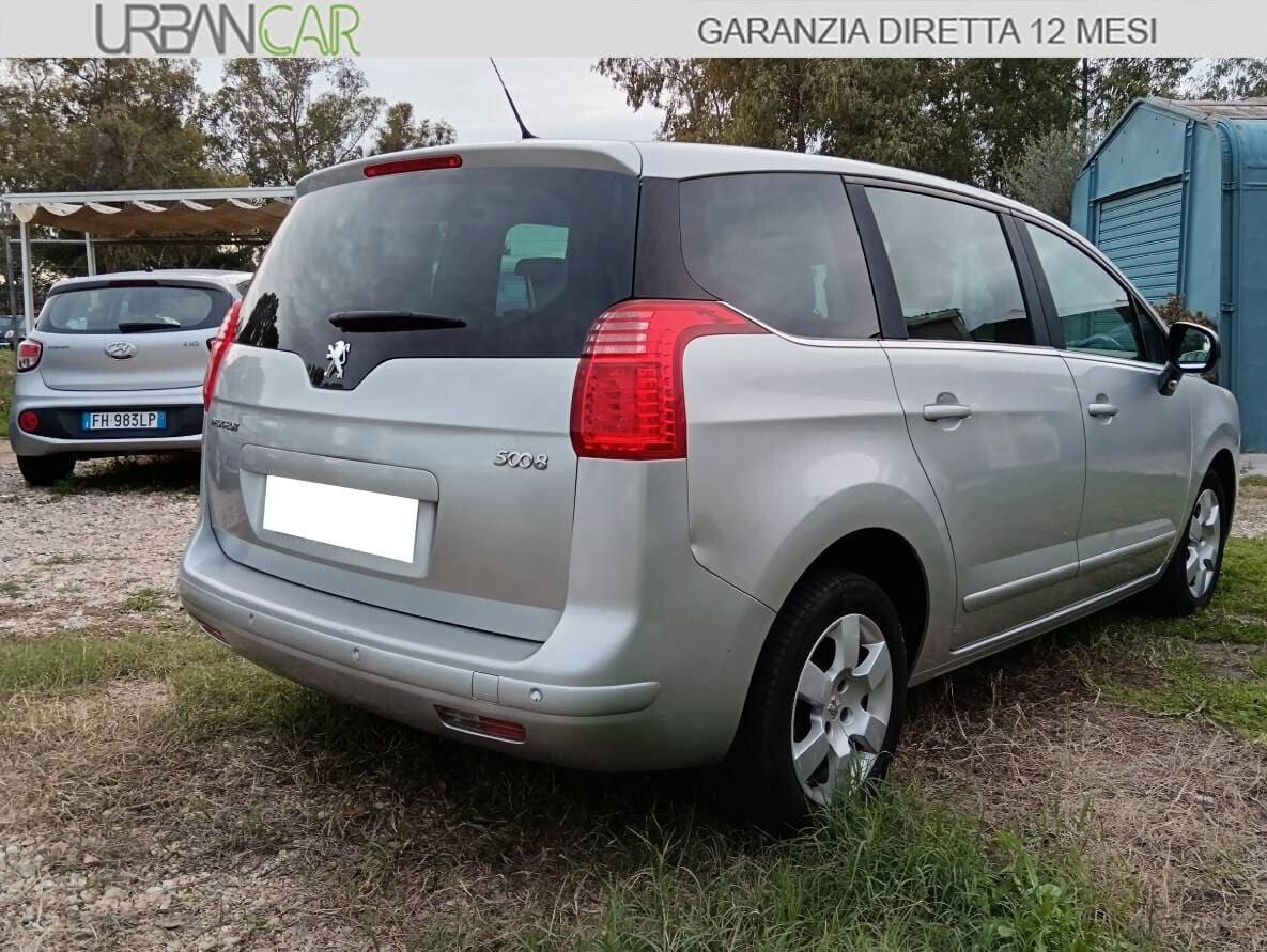 PEUGEOT 5008 1.6 HDI 110 cv 7 posti - GARANZIA