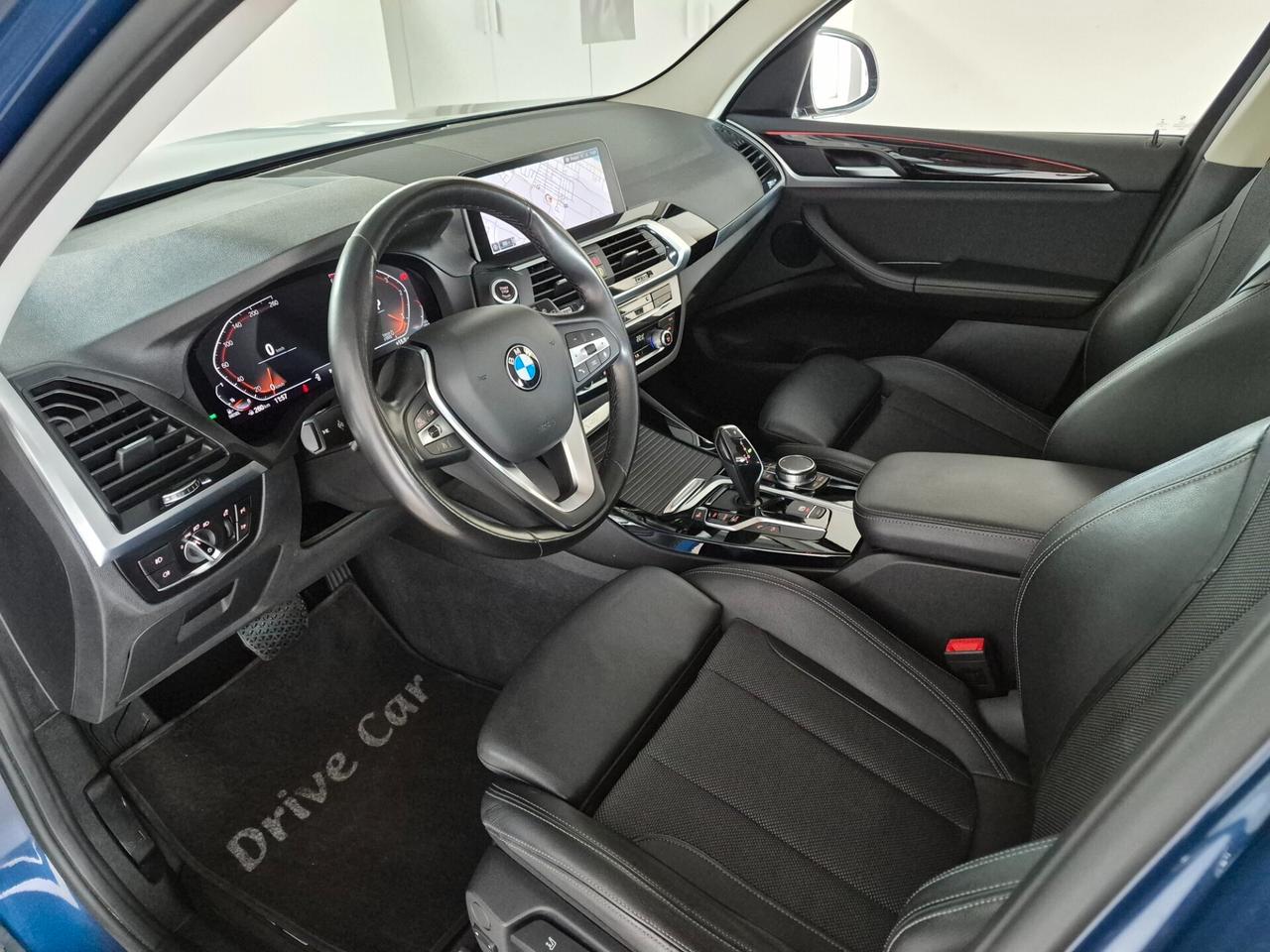 BMW X3 XDRIVE 20D XLINE *24 MESI DI GARANZIA* PELLE LED NAVI RETROCAM. CARPLAY