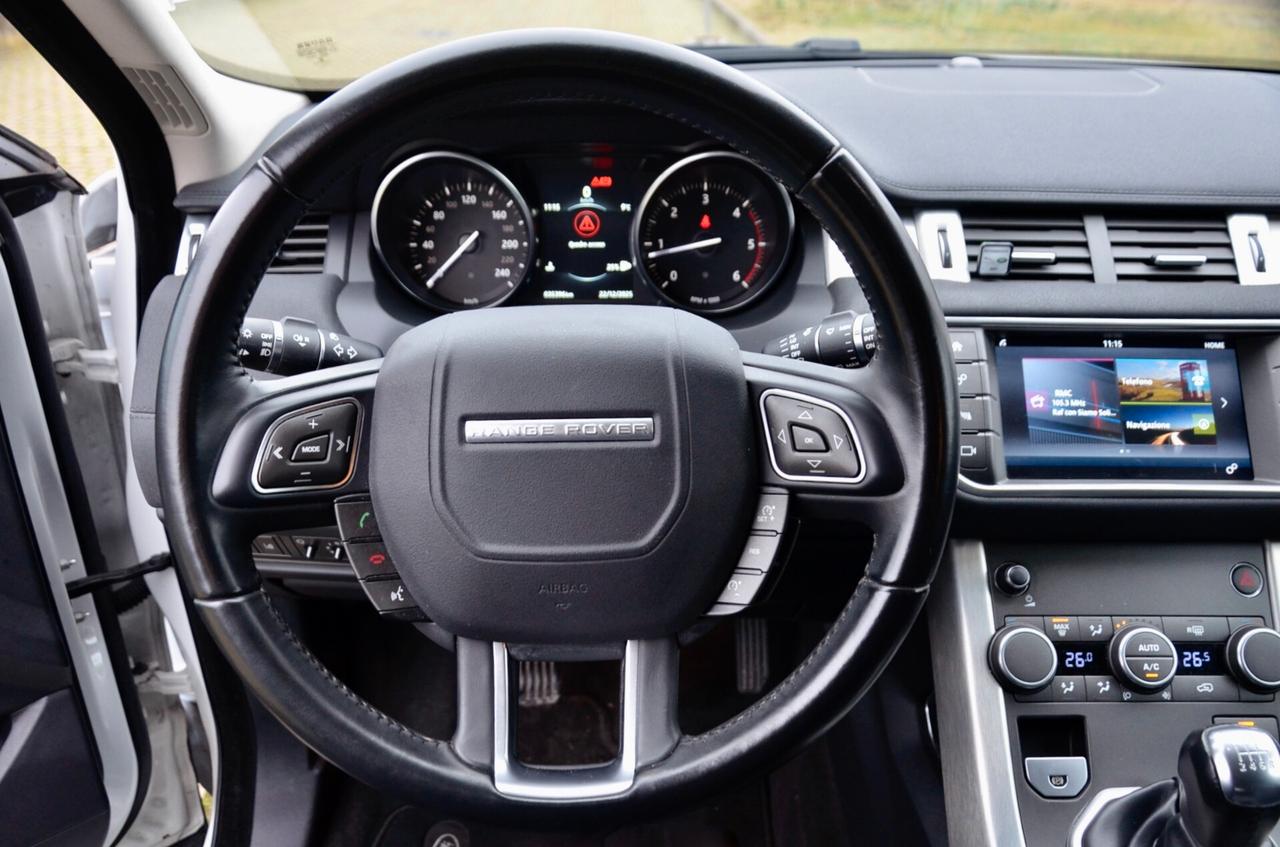 LAND ROVER RANGE ROVER EVOQUE 5p 2.0 td4 150cv, UNICO UTILIZZATORE, EURO 6B, SERVICE LAND, PERMUTE