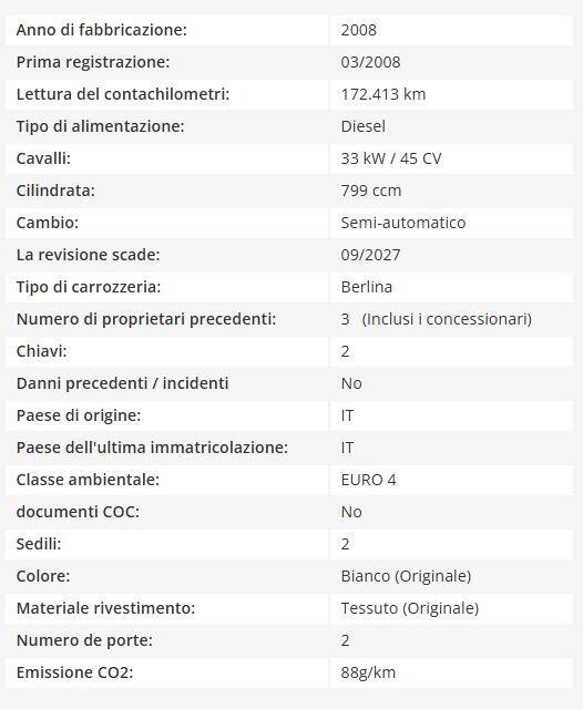 Smart ForTwo 800 33 kW coupé pulse cdi