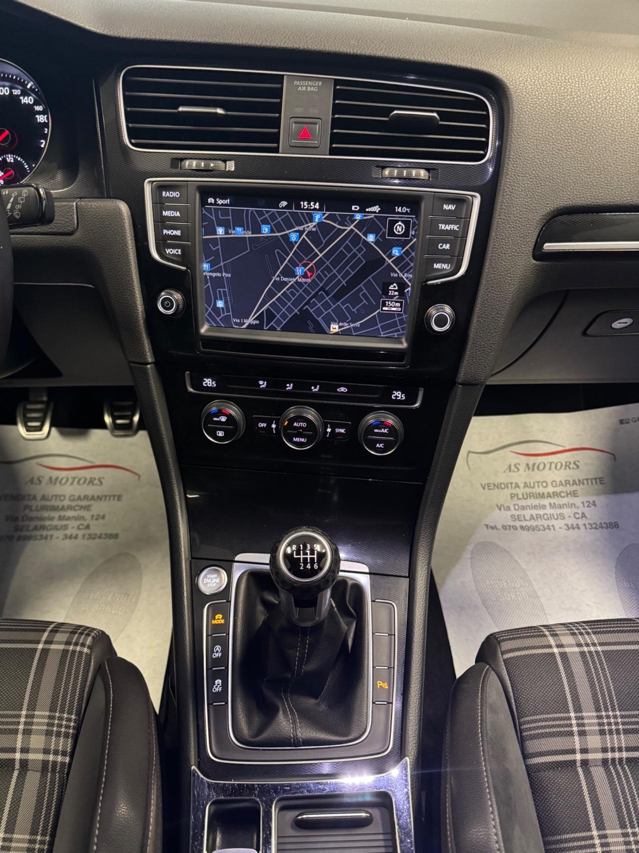 Volkswagen Golf GTD 2.0 TDI 184 Cv FINANZIABILE