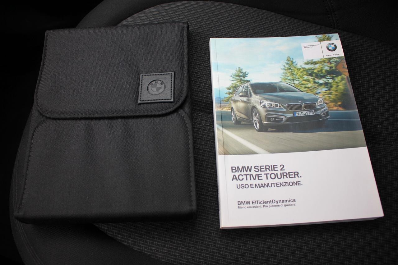 BMW 216 D Advantage TAGLIANDATA KM CERTIFICATI GARANZIA