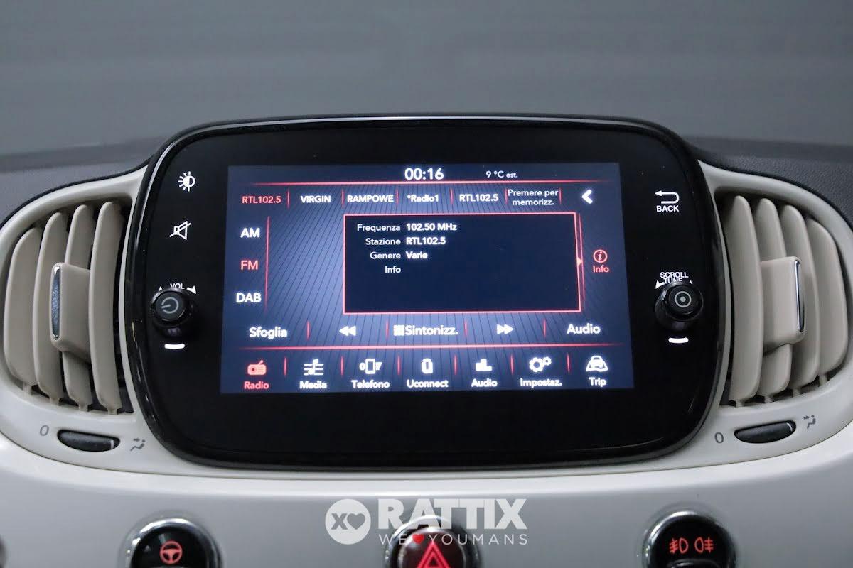 Fiat 500 1.0 hybrid 70CV Dolcevita + tetto panoramico