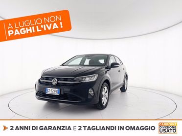 VOLKSWAGEN Taigo 1.0 tsi life 110cv del 2024
