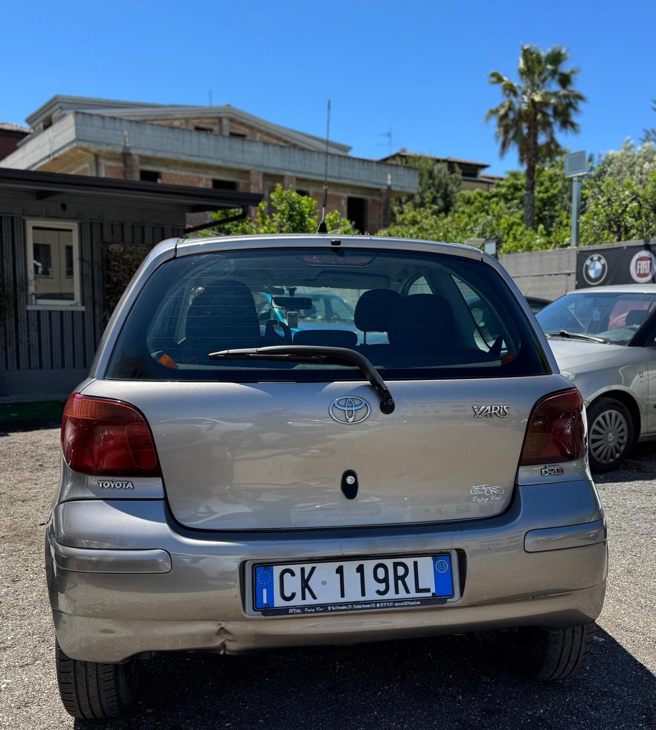 Toyota Yaris 1.4 tdi D-4D cat 3 porte Sol
