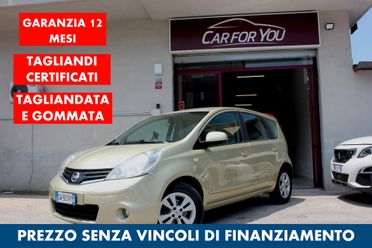 Nissan Note *PREZZO VERO* 1.4 16v 88 CV CRONO TAGLIANDI CERTIFICATI GARANZIA 12 MESI TAGLIANDATA GOMMATA NEOPAT OK