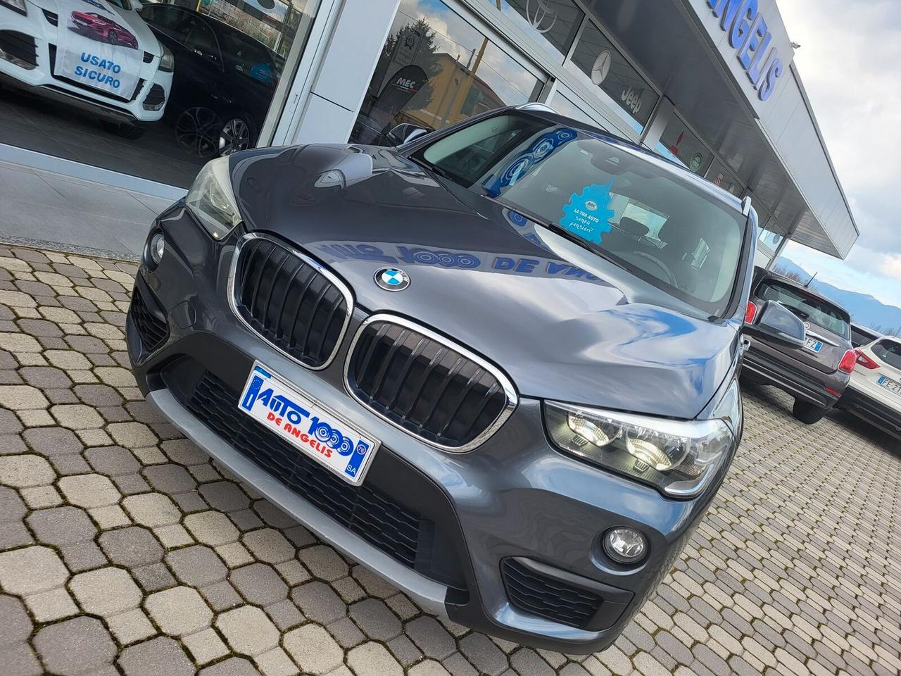 Bmw X1 sDrive 18d 150 CV Euro 6 - UNiCO PROPRIETARIO - NAVIGATORE