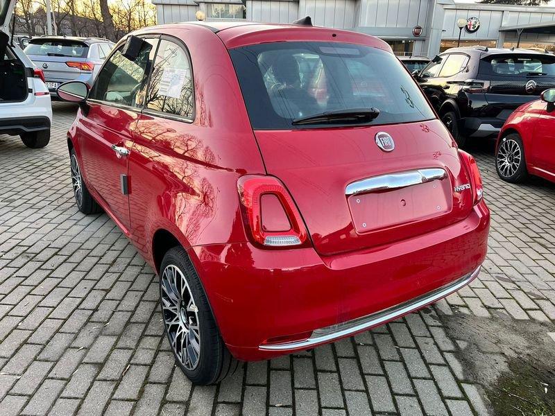 FIAT 500 1.0 Hybrid Red