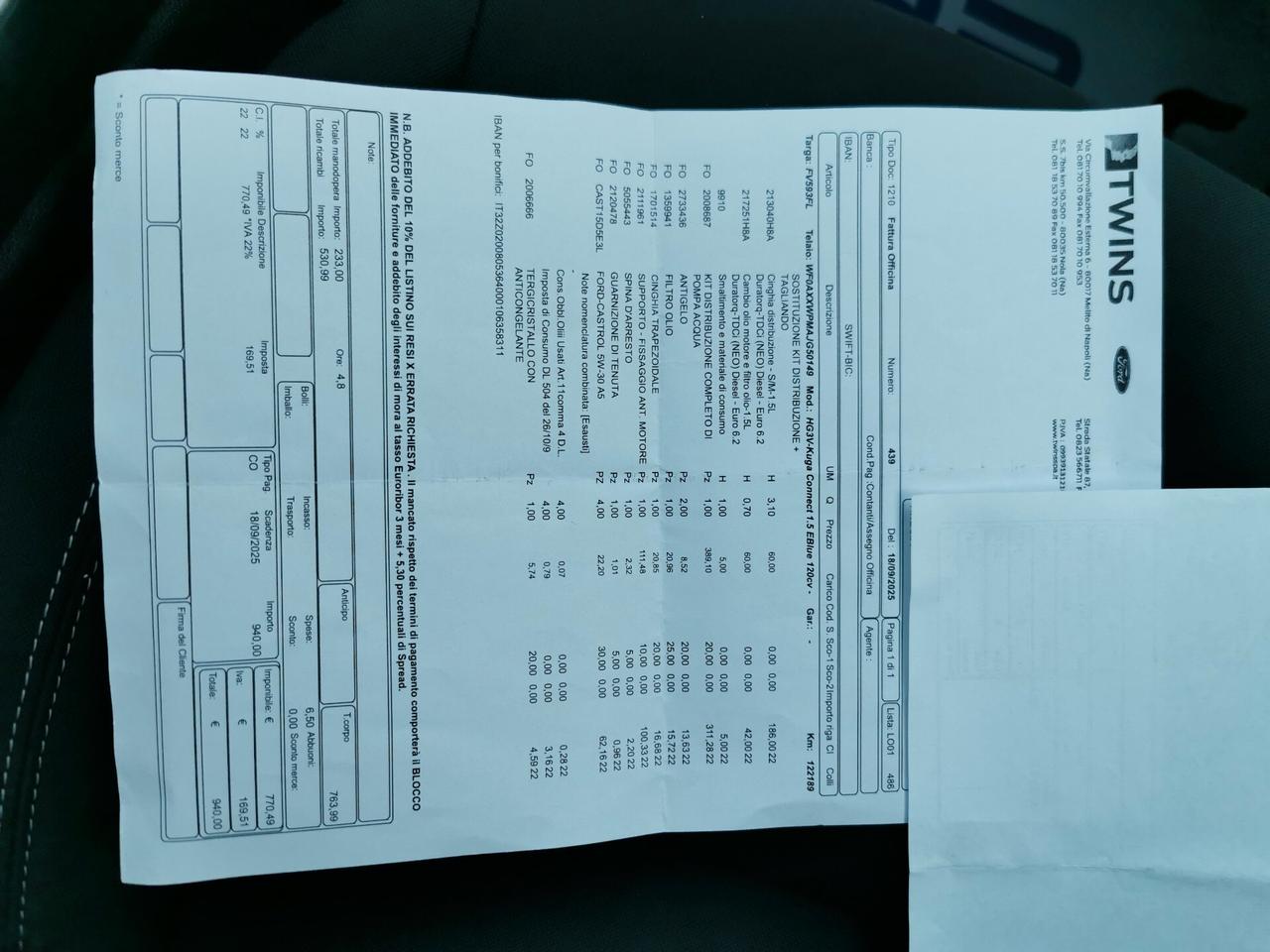 Ford Kuga 1.5 TDCI 120cv S&S 2WD Business