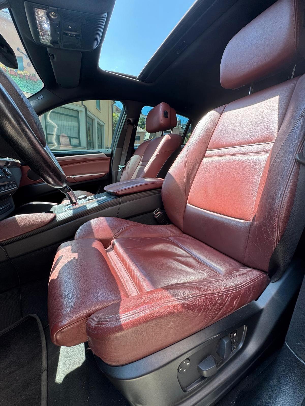 Bmw X6 xDrive35d Msport 286 cv, SERVICE BMW, FULL OPT. TOTAL BLACK, UNICA