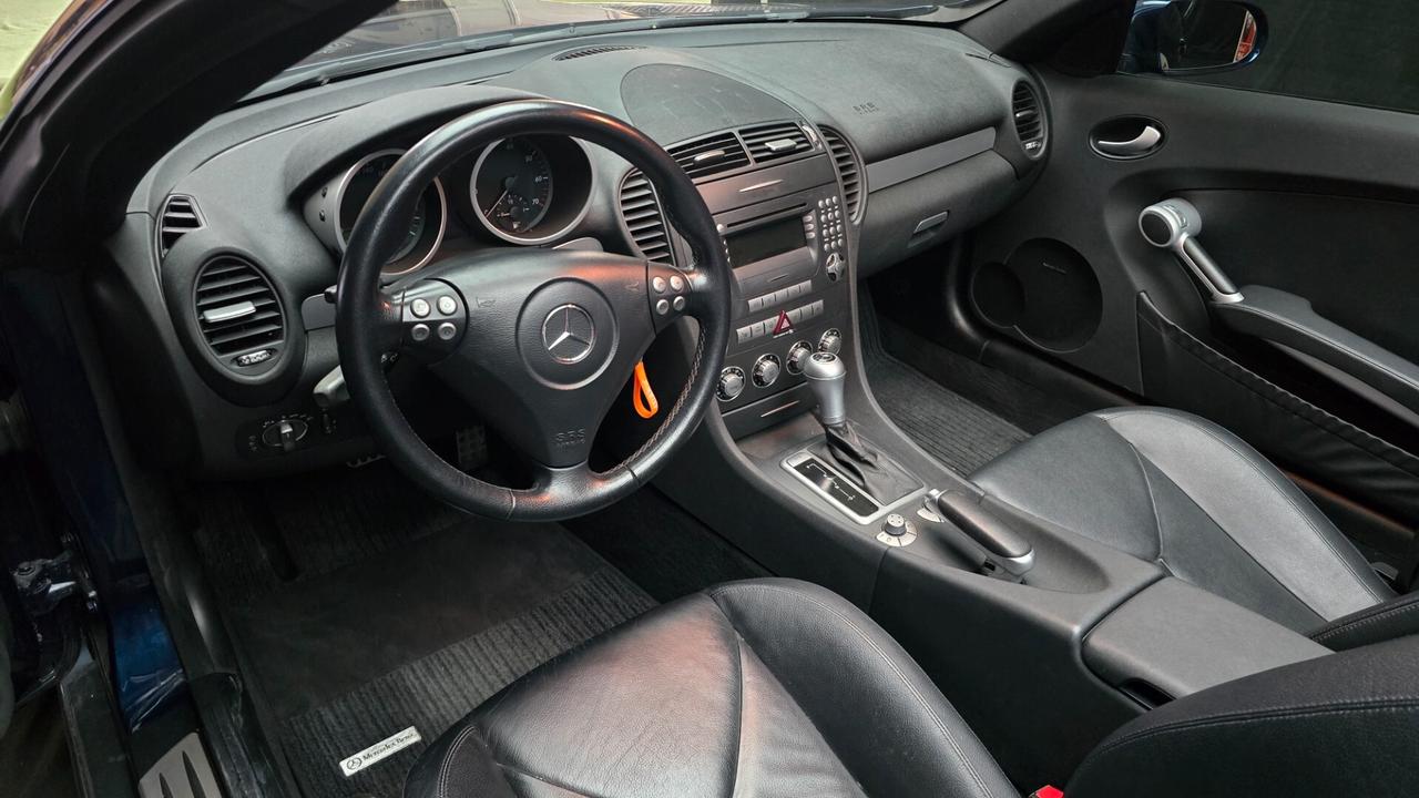 Mercedes Benz SLK Roadster KOMPRESSOR certificata ASI con C.R.S.