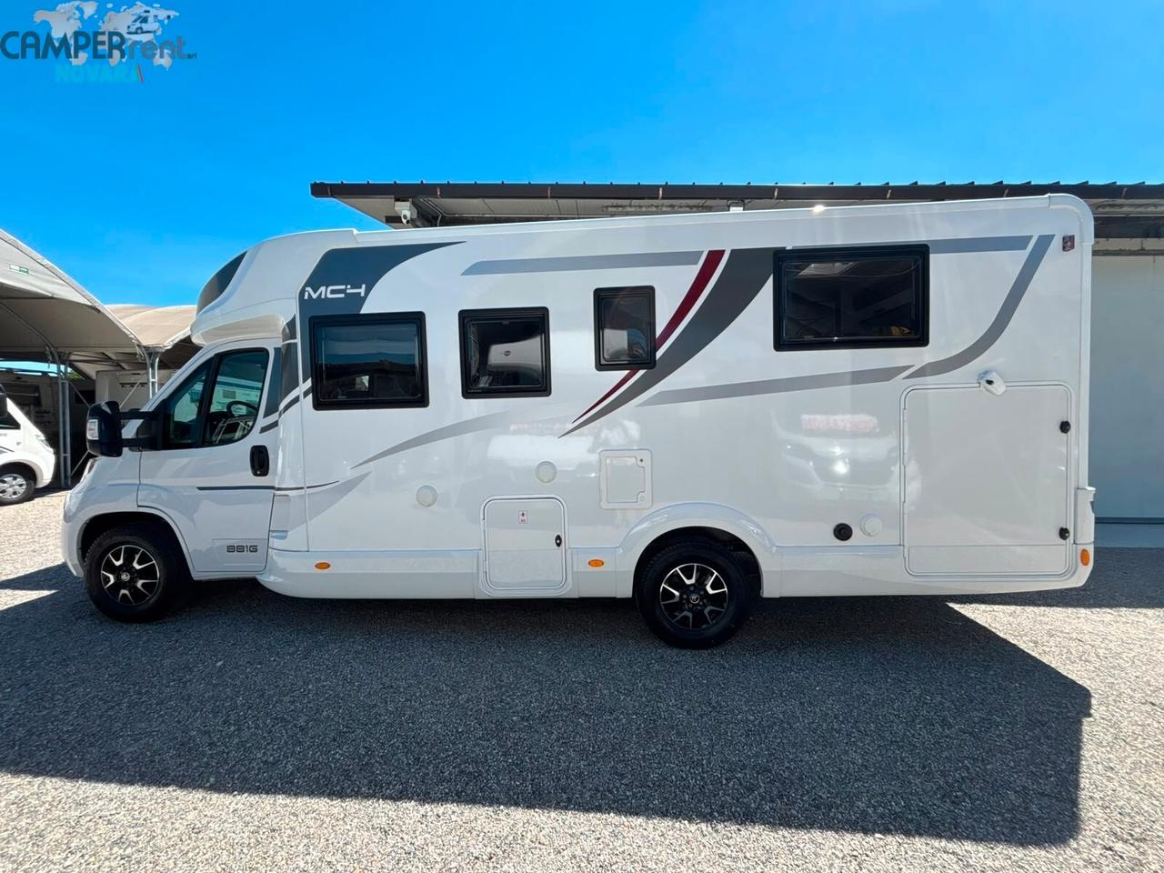 MCLOUIS MC4 881G - SEMINTEGRALE CON LETTO NAUTICO IN CODA
