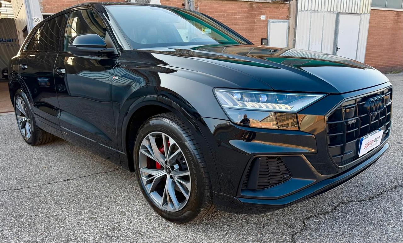 Audi Q8 50 TDI 286 CV quattro tiptronic Sport S-LINE PLUS FARI MATRIX INTERNI IN PELLE NAPPA E BLACK PACK
