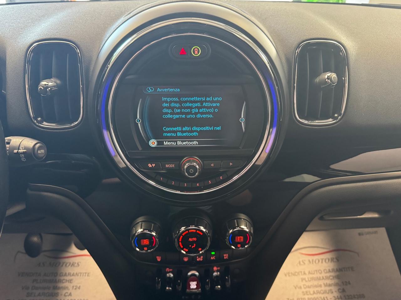 Mini Cooper Countryman 1.5 116 Cv One D Neopatentati