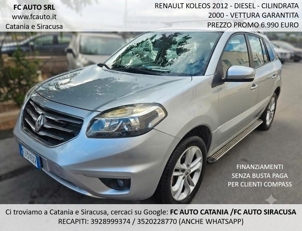 Renault Koleos 2.0 dCi 150CV 4X2- UNICO PROPRIETARIO - FULL OPTIONAL