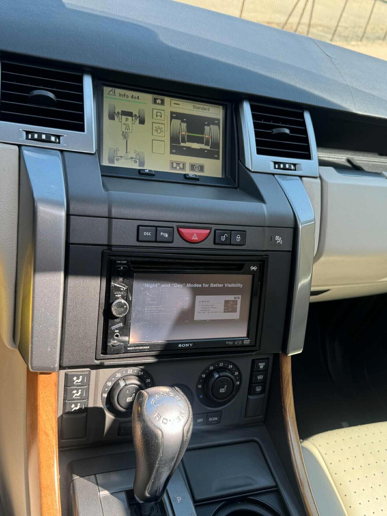 Range Rover Sport 4.2 BENZINA V8 SUPERCHARGED GANCIO TRAINO