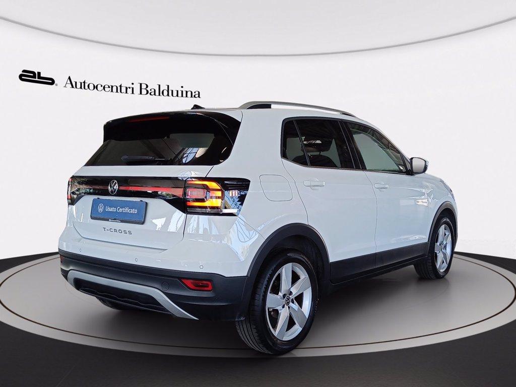 VOLKSWAGEN T-cross 1.0 tsi advanced 110cv del 2022