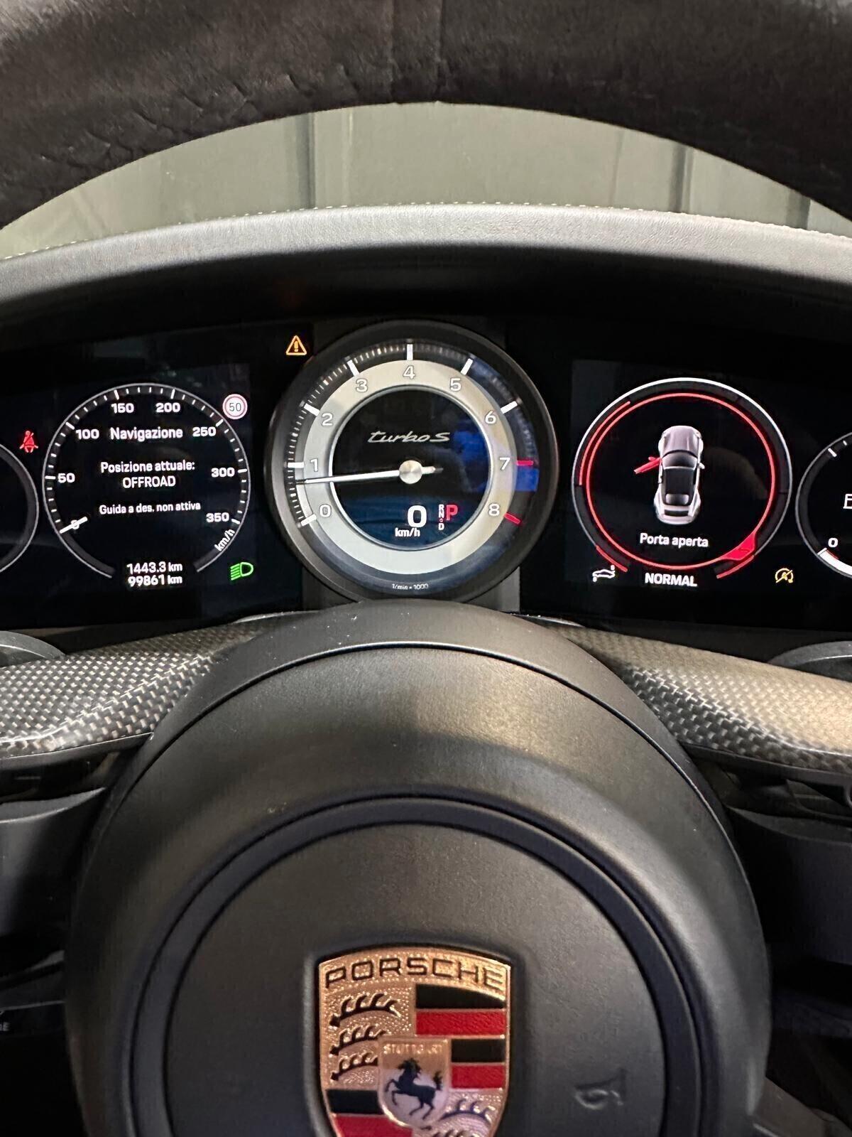 Porsche 911 TurboS Cabrio BURMESTER IVA ESPOSTA CARBO CERAMICA