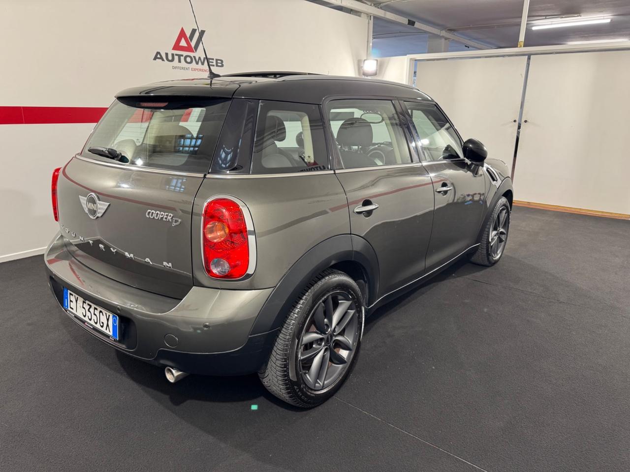Mini 2.0 Cooper D Countryman Automatica TETTO APRIBILE - APPLE CARPLAY & ANDROID AUTO