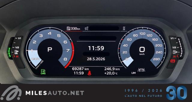 AUDI A3 30 g-tron S tronic Fari LED ACC IVA esposta