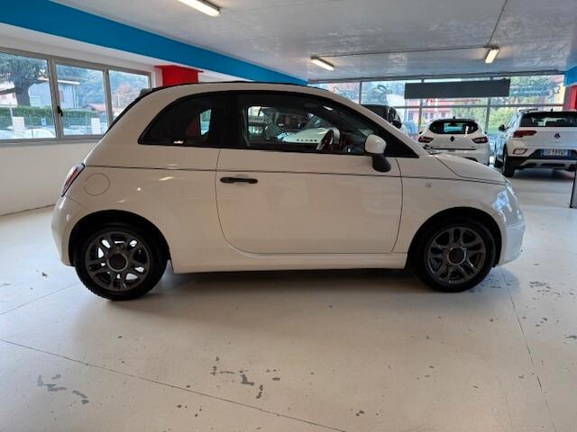 Fiat 500 BELLISSIMA CABRIO 1.2 SPORT BENZINA/GPL ADATTA A NEO PATENTATI