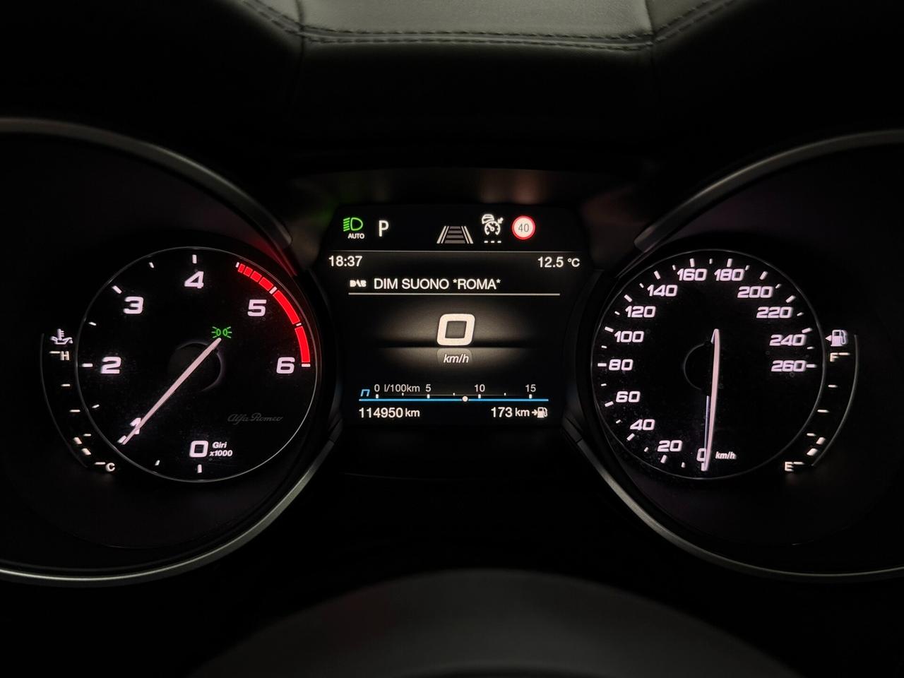 Alfa Romeo Stelvio 2.2 TD 210 CV VELOCE Ti DISTRIBUZIONE OK CARBONIO