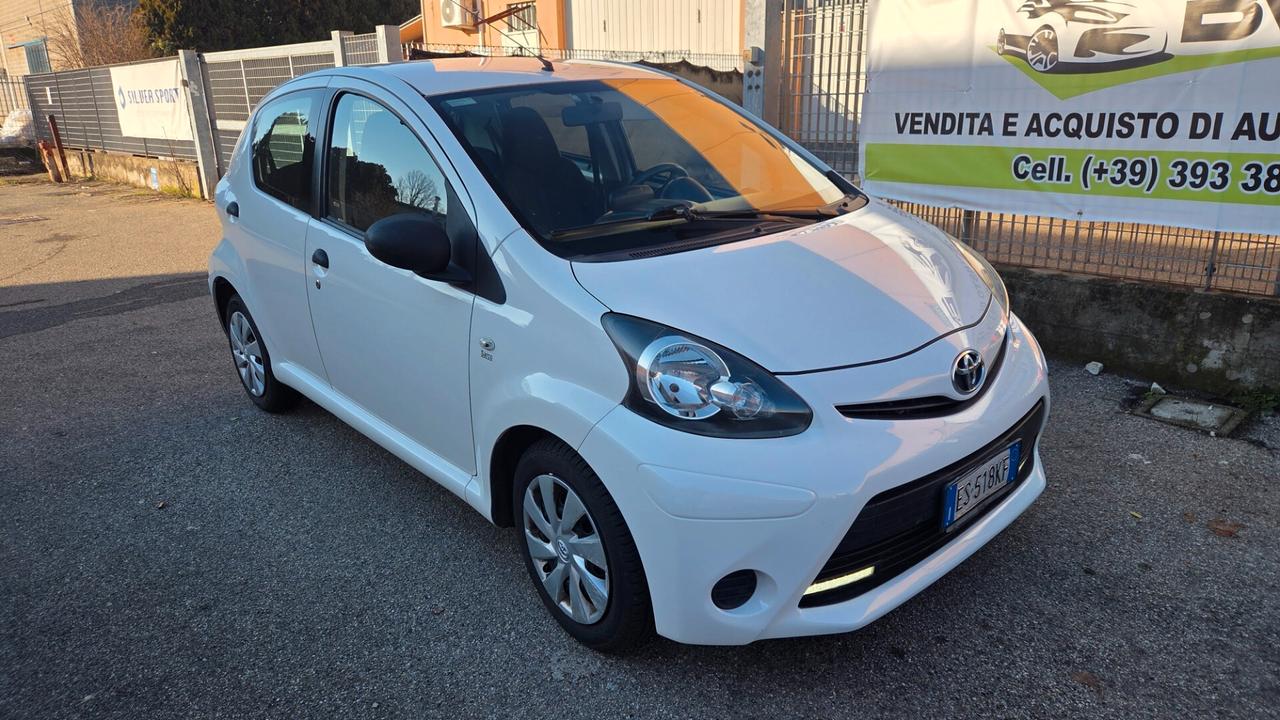 Toyota Aygo 1.0 12V VVT-i 5 porte Lounge Connect unico proprietario