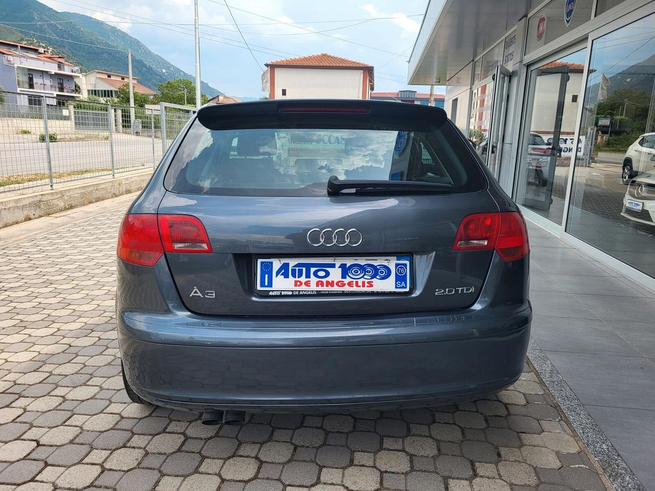 Audi A3 SPORTBACK SPB 2.0 TDI *** TENUTA BENE *** 5 PORTE