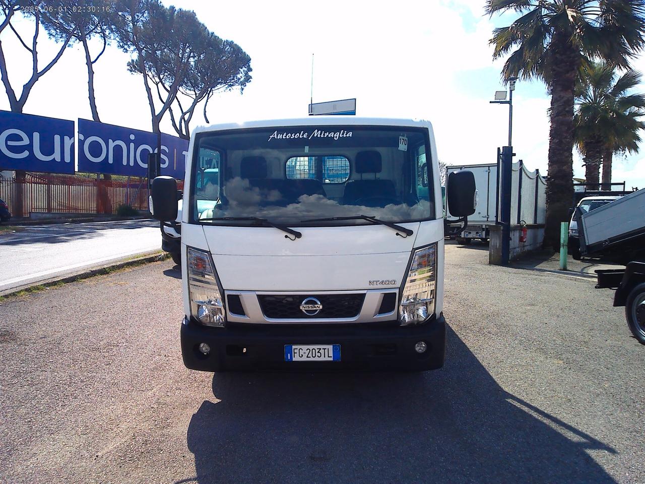 Nissan Cabstar NT 400 3000 130CV EURO 6 RIBALTABILE TRIL 139000KM
