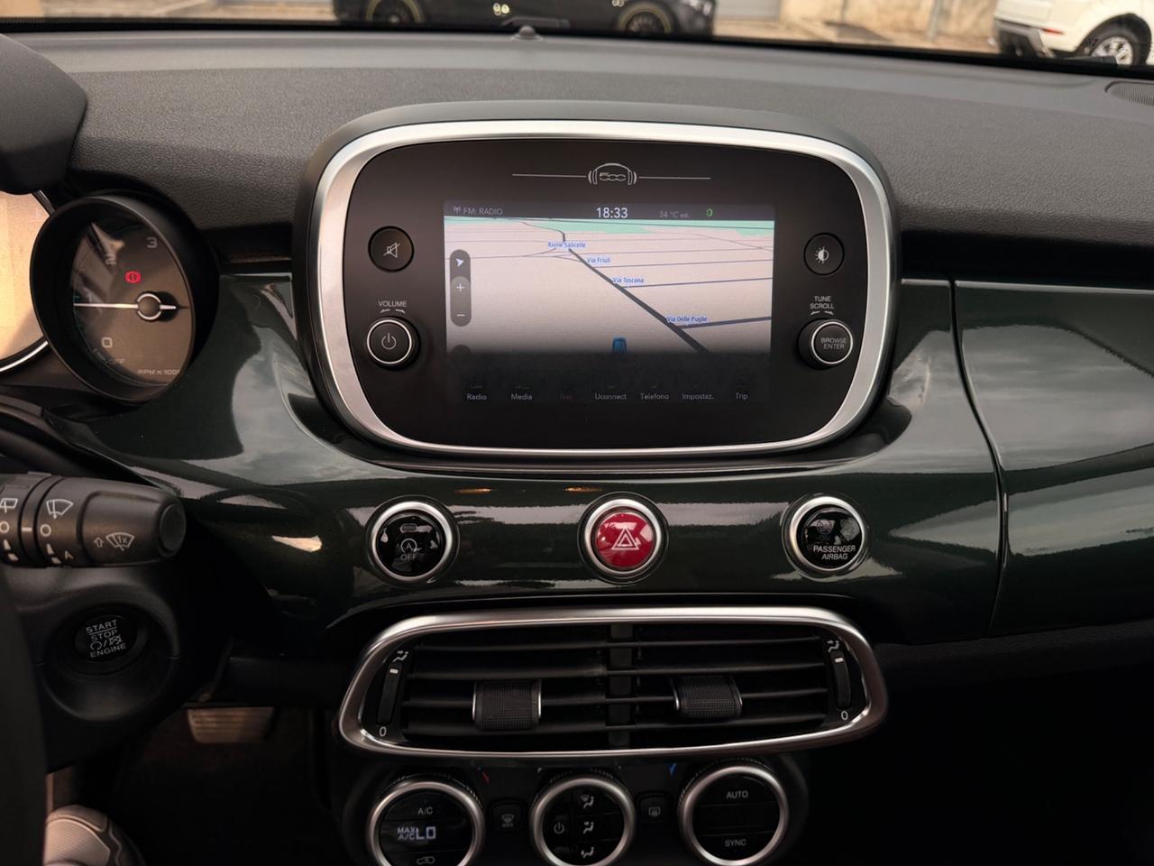 Fiat 500X 1.6 MultiJet 120CV DCT TETTO PELLE FULL LED