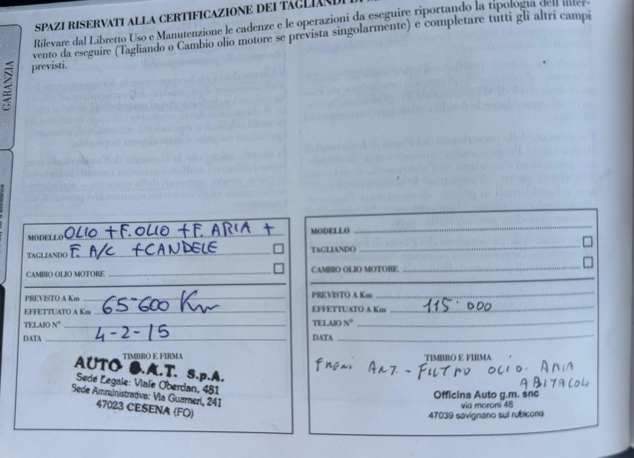 Lancia Ypsilon 0.9 TwinAir 85 CV 5 porte Metano Ecochic Gold
