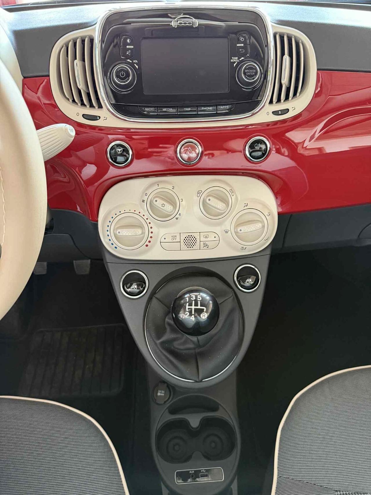 Fiat 500 1.2 Lounge 69Cv NEOPATENTATI