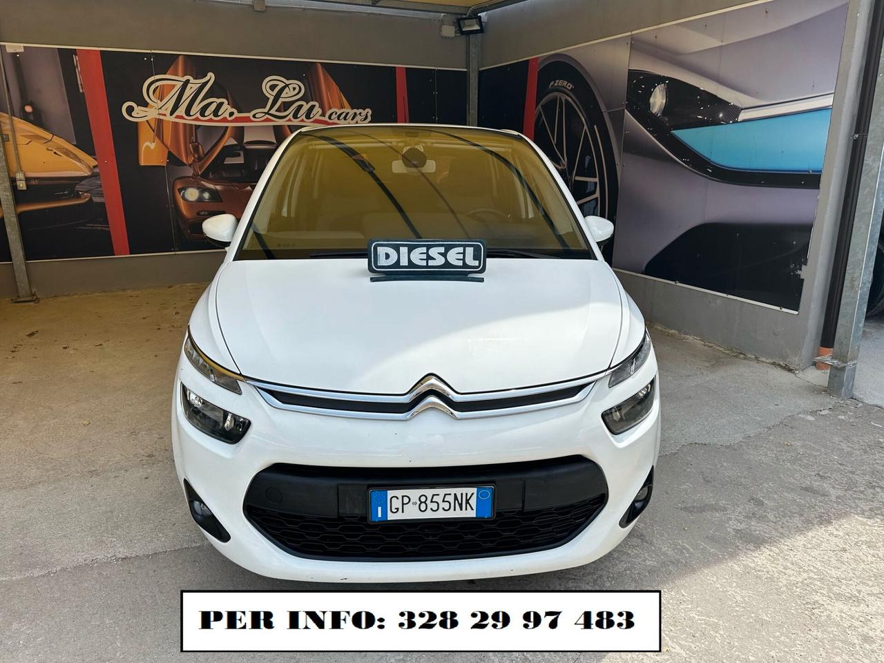 Citroen C4 Picasso 1.6cc diesel 12 mesi garanzia-2014
