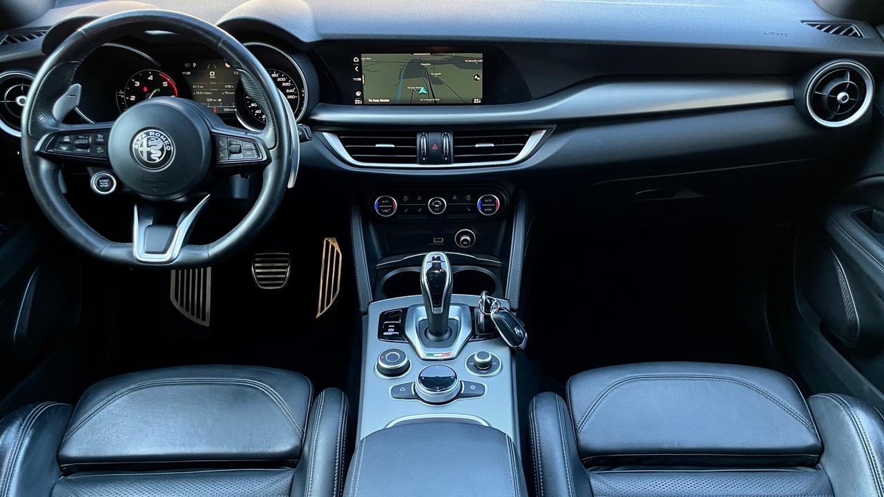 ALFA ROMEO STELVIO 2.2 Q4 TURBODIESEL VELOCE 210CV - SEDILI ELETTRICI RISCALDABILI CON MEMORIA, VOLANTE RISCALDABILE, FULL LED