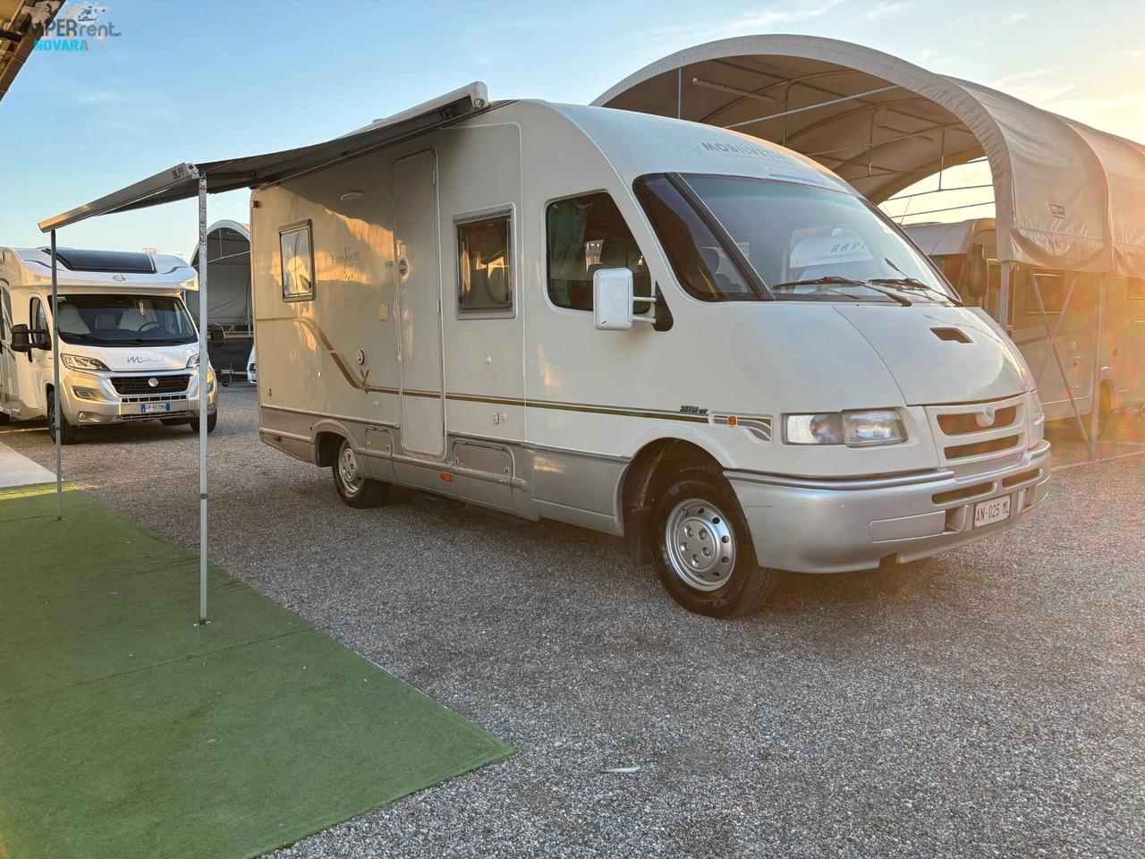 MOBILVETTA EURO YACHT 140 - motorhome con letto alla francese in coda