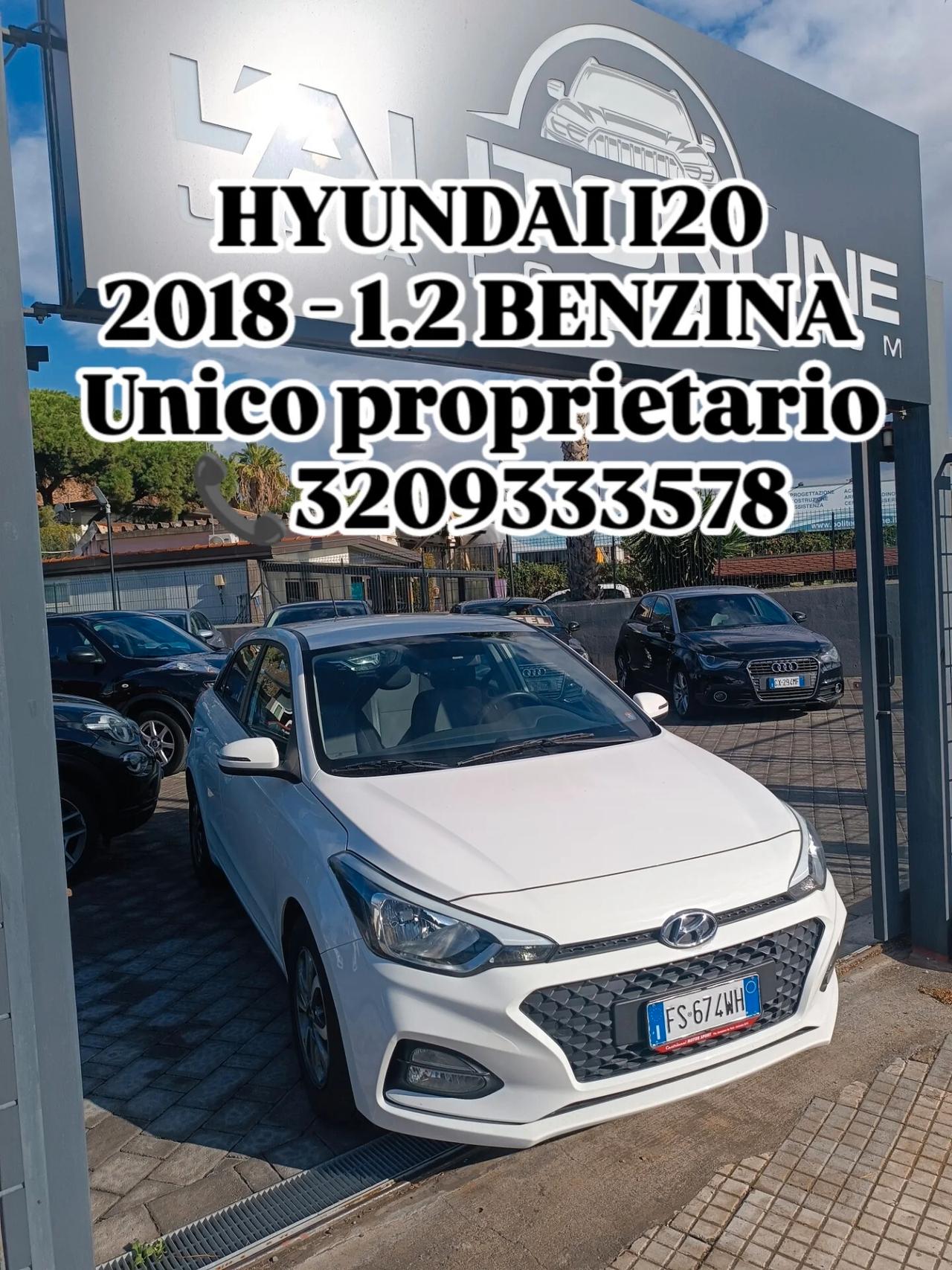 Hyundai i20 1.2 2018 Unico proprietario