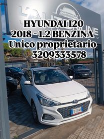 Hyundai i20 1.2 2018 Unico proprietario