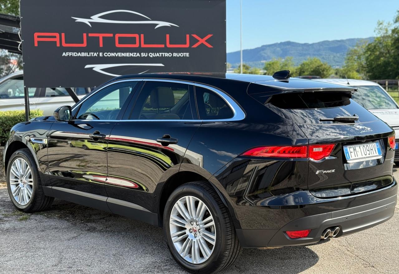 JAGUAR F-Pace 2.0 D 180 CV AWD aut. Portfolio 2018
