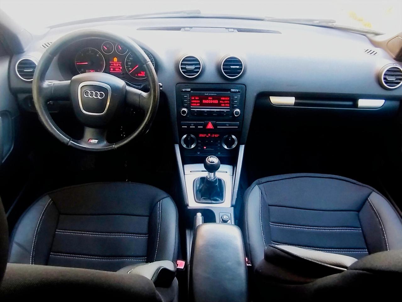 AUDI A3 – MOTORE GRINTOSO – STORICO TAGLIANDI COMPLETO – PREZZO OCCASIONE