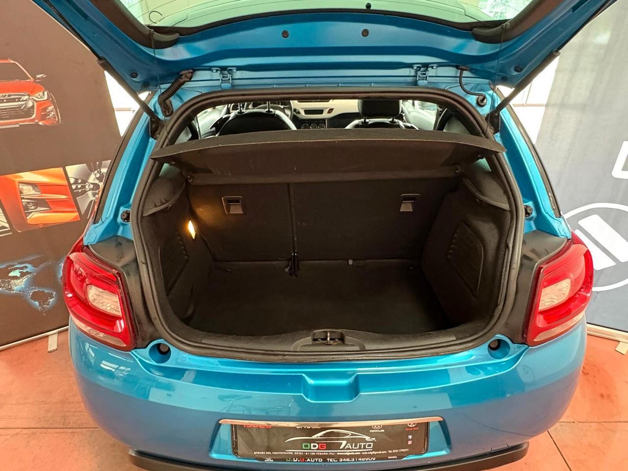 CITROEN DS3 SPORT CHIC benz. 1.6 THP CV 156 Km 170 831 certificati garanzia 12 mesi