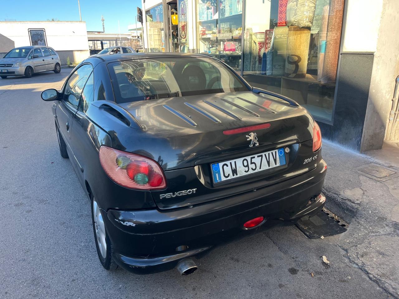 Peugeot 206 1.6 gpl cabrio CC 2005