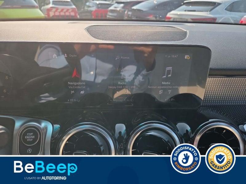 Mercedes-Benz Classe GLB GLB 200 D SPORT PLUS AUTO