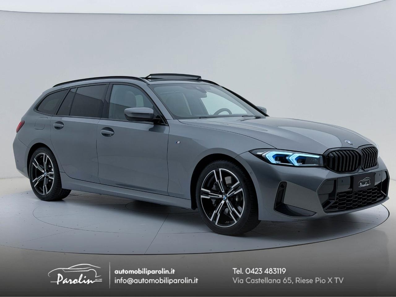BMW 330 d Touring 48V xDrive Msport Tetto-AssettoAdattivo-Pelle-Black pack