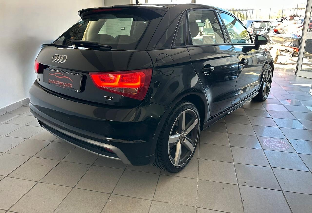 Audi A1 Sportback 1.6 TDI 90cv Sline FULL LED