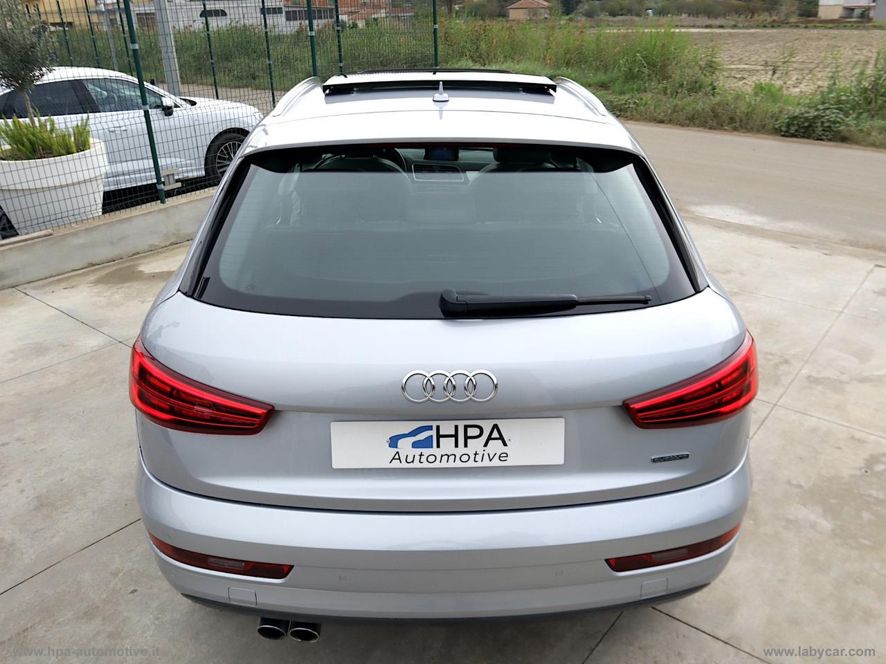 AUDI Q3 2.0TDI 184CV S-TRONIC quattro Sport TETTO NAVI LED PELLE