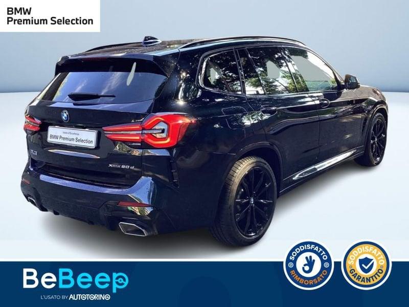 BMW X3 XDRIVE20D MHEV 48V MSPORT AUTO