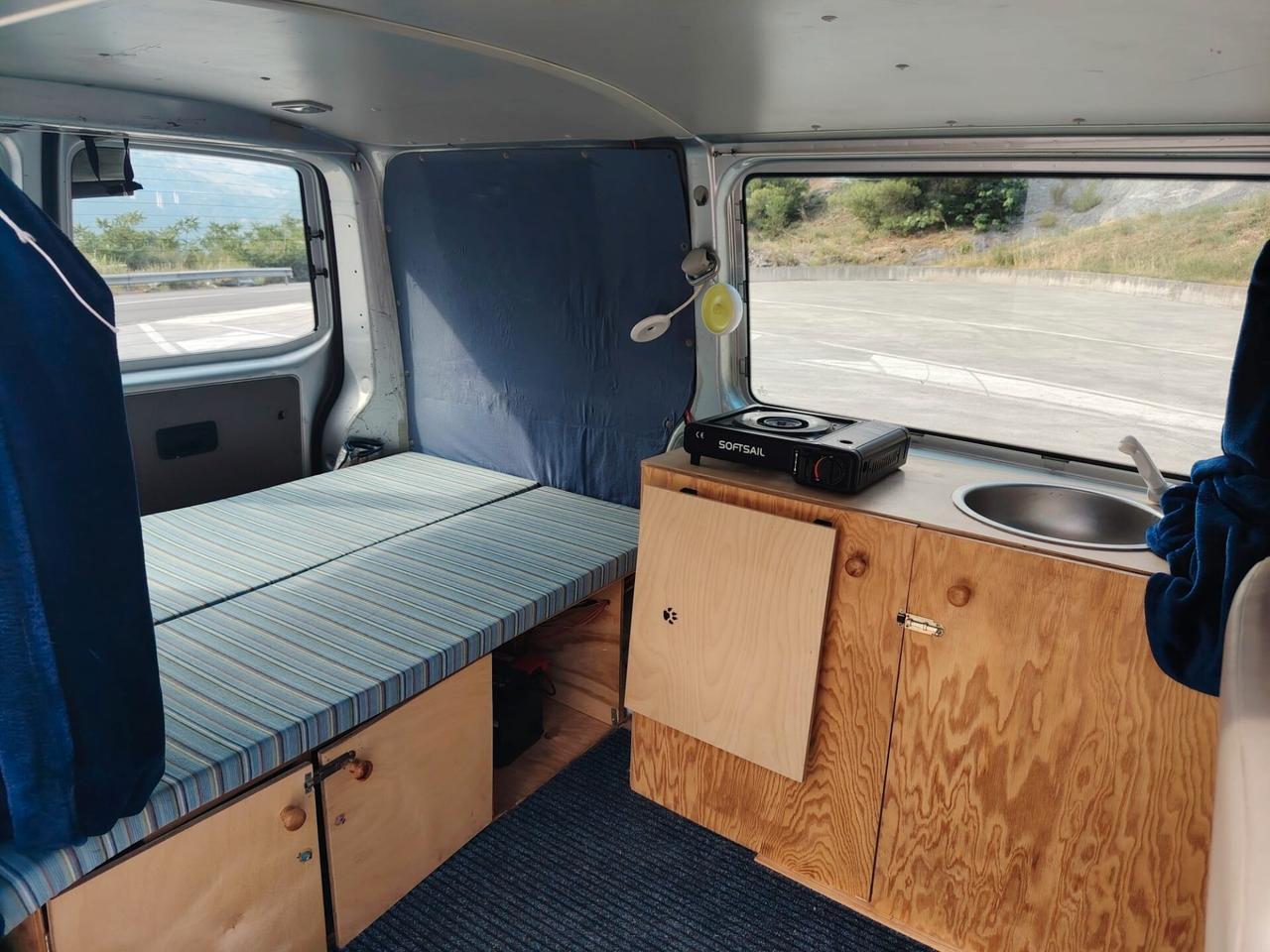 Volkswagen Transporter 2.0Tdi 140Cv 6Marce OMOLOGATO CAMPER -Pronta Consegna-Clima-Gancio-Leggere Annuncio 2 POSTI-Pronta Consegna-Clima-2014-
